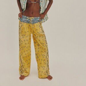 Hudson Canyon Printed Poplin Pants